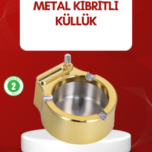 Metal Küllük Gizli Ateşleme Sistemli Şık Tasarım