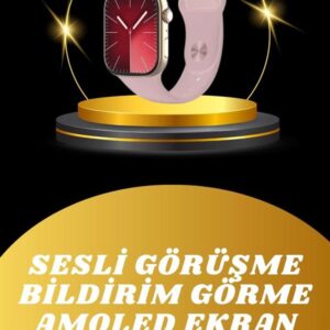 Akıllı Saat İos Andorid Destekli Arama Özeliği Sensörlü Bluetooth Bağlantılı