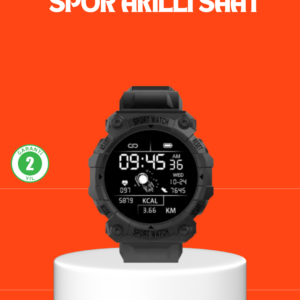 Sporcu Akıllı Saat – Kalp Atışı, Adım, Kalori ve Tansiyon Takipli