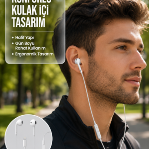 Uzaktan Kumandalı Mikrofonlu Mükemmel Ses Deneyimi Kulaklık