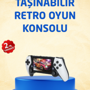 3D Ekranlı Mini Oyun Konsolu + Multimedya