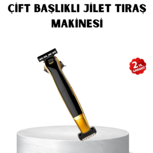 Çift Bıçaklı Tıraş Makinesi – Sinek Kaydı Sonuç, Yıkanabilir Başlık, Kompakt Seyahat Modeli