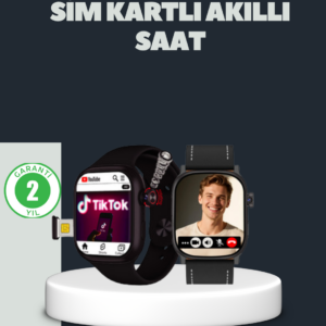 SIM Kartlı GPS Destekli Akıllı Saat Sesli Görüşmeli