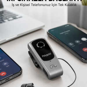 Mikrofonlu ve Ses Kontrollü Kablosuz Kulak İçi Kulaklık