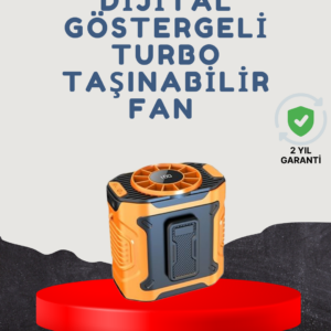 Yüksek Kapasiteli Turbo Taşınabilir Fan