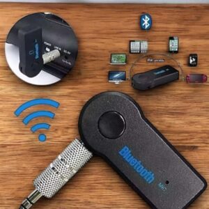 Tüm Araçlara Uyumlu Aux Car Bluetooth Kablosuz Araç Bağlantı Kiti