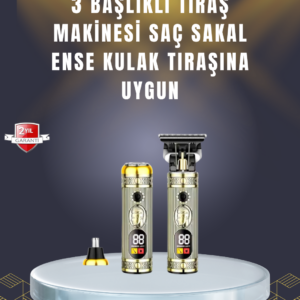 Sıfır Boşluk T Bıçaklı Erkek Bakım Seti – Çok Başlıklı