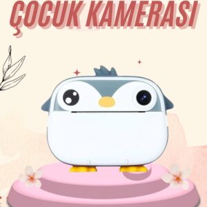 Dijital HD Video Kamera Çocuk Fotoğraf Makinesi Anlık Termal Rulo