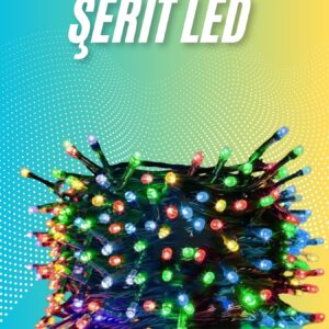 5 Metre Renkli Led Işık Her Ortama Uygun Dekoratif Aydınlatma