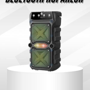 Çift Çıkışlı Güçlü Bataryalı Kablosuz Yüksek Ses Kaliteli Bluetooth Hoparlör
