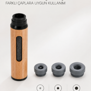 Taşınabilir Küllük İnce Orta Kalın 3 Farklı Uçlu Mini Küllük