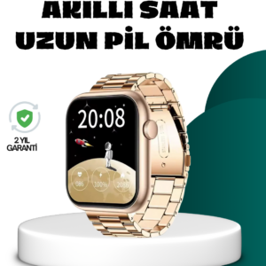 Bluetooth Arama Özellikli Akıllı Saat Uzun Pil Ömürlü
