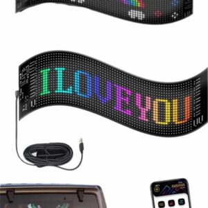 Digital Araba Yazısı Ekran Matrix En Büyük Boy Matrix LED Panel 19*96 pıxel