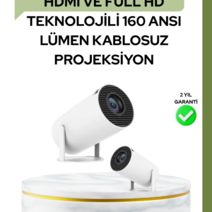 Ultra Pro Full HD ve 4K Destekli 130 İnç Projeksiyon Cihazı