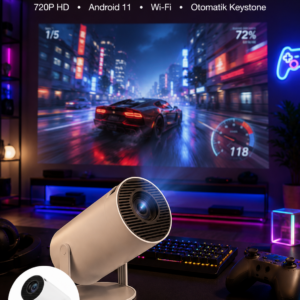 HDMI ve Full HD Teknolojili 160 ANSI Lümen Kablosuz Projeksiyon Yeni Nesil