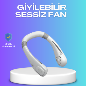 Eller Serbest Şarjlı Taşınabilir Soğutucu Fan