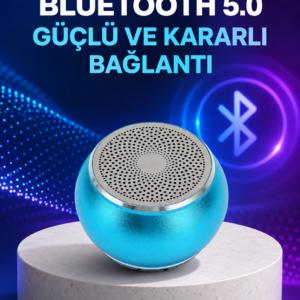 Mini Bluetooth Speaker | Uzun Pil Ömrü, Şık ve Hafif Tasarım Yeni Nesil