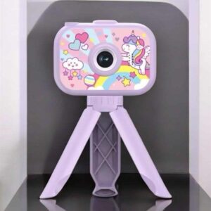 Ayaklı Mini Fotoğraf Makinesi Çocuk Için Eğitici Video Kamera