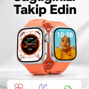 Akıllı Saat Nabız Ölçebilen Yeni Nesil GPS ve Adımsayar Özelliği (Kopya)
