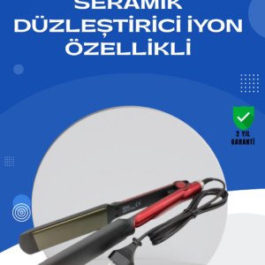 Iyon Teknolojili Düzleştirici – Düzleştirici ve Dalga Yapma Özellikli