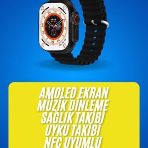 Android ve İOS Uyumlu Arama Konuşma Yapabilen Akıllı Saat