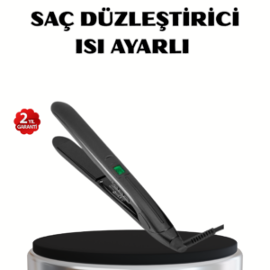 Titanyum Kaplamalı Saç Düzleştirici – Nem Koruma Sensörü