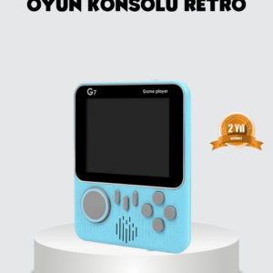Taşınabilir Retro Oyun Konsolu – 3.5 İnç LCD, 666 Klasik Oyun, TV Destekli