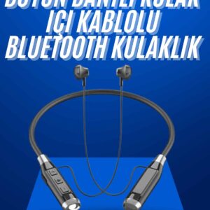 Boyun Bantlı SD Kart Girişli Yüksek Perfomanslı Bluetooth Kulaklık
