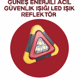 Alüminyum Gövdeli LED Üçgen Reflektörlü Acil Işık