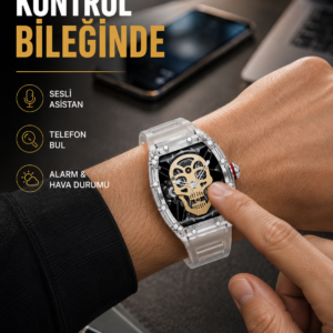 Bluetooth Arama Özellikli Akıllı Saat Çok Fonksiyonlu Yeni Nesil
