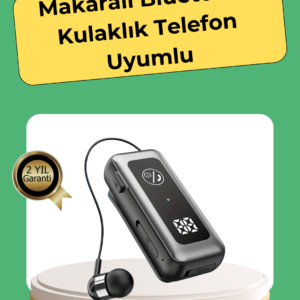 Hafıza Kartı Destekli Bluetooth 5.2 Kulaklık – İki Cihaza Bağlanma Özelliği