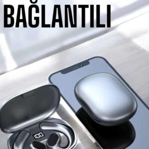 Bluetooth Kulaklık Oyuncu Kulaklığı Küpe Görünümlü Dijital Göstergeli