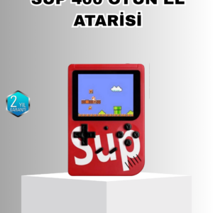 SUP Game Box El Konsolu – 500 Oyunlu, TV Bağlantılı, 5 Saat Oyun Süresi