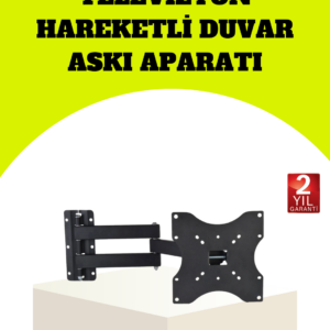 VESA Uyumlu Hareketli TV Askı Aparatı Kolay Montaj