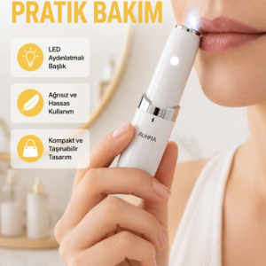 Taşınabilir Yüz Epilatörü Pürüzsüz ve Konforlu Epilasyon