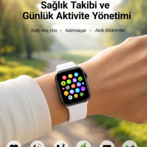 Bluetooth Telefon Görüşmesi ve Akıllı Bildirim Özellikleriyle Günlük Hayatınızı Kolaylaştıran Akıllı Saat