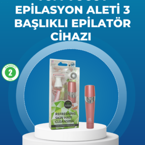 Pembe Epilasyon Cihazı – Acısız Tüy Temizliği