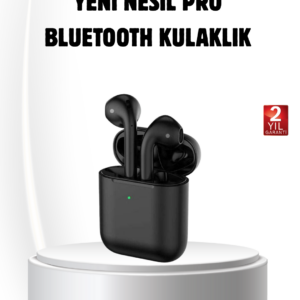Tws Pro 5 Kablosuz Kulaklık – Bluetooth 5.1, Gürültü Engelleme, Uzun Pil Ömrü