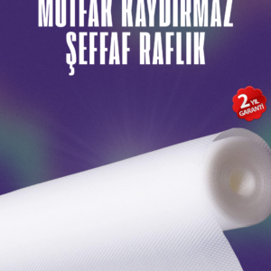 Su geçirmez kaydırmaz raflık ve çekmece astarı 3 metre
