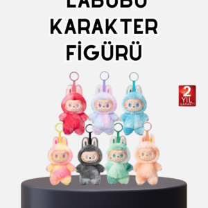 Labubu Koleksiyonluk Peluş Oyuncak – Yumuşak Kumaşlı, Dekoratif Tasarım, Hediyelik