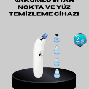 5 Kademeli Vakumlu Gözenek Temizleyici – Su Geçirmez ve Taşınabilir Siyah Nokta Cihazı