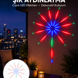 Uygulama Destekli RGB LED Duvar Aydınlatması Yeni Nesil