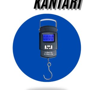 El Kantarı Dijital El Terazisi 50 Kg Kapasiteli LCD Ekranlı