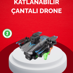 Katlanabilir Drone 1080P Kamera 0-100m Uçuş Mesafeli