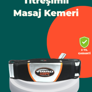 Titreşimli Masaj ve Kızılötesi Isı Teknolojili Elektrikli Bel Kemeri