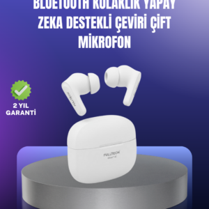 Çok Dilli İletişim Destekli Kablosuz Kulaklık Oyun ve Müzik Modlu