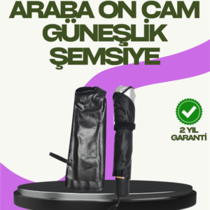 Katlanabilir Araba Güneşliği – UV ve Isı Koruması, Kolay Kurulum Gerektirmez