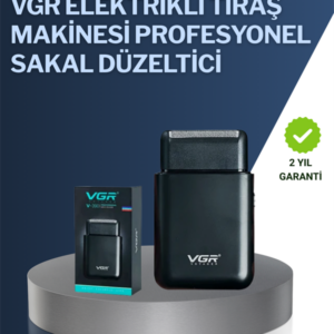 5 W Güçlü USB Şarjlı Sakal Şekillendirici – İki Başlıklı, Su Geçirmez Tasarım
