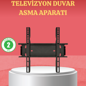 32-42 İnç TV Askı Aparatı Kolay Kurulum Düz ve Kompakt Tasarım