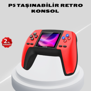 Retro Oyun Konsolu – 520 Klasik Oyunlu Taşınabilir Gamepad